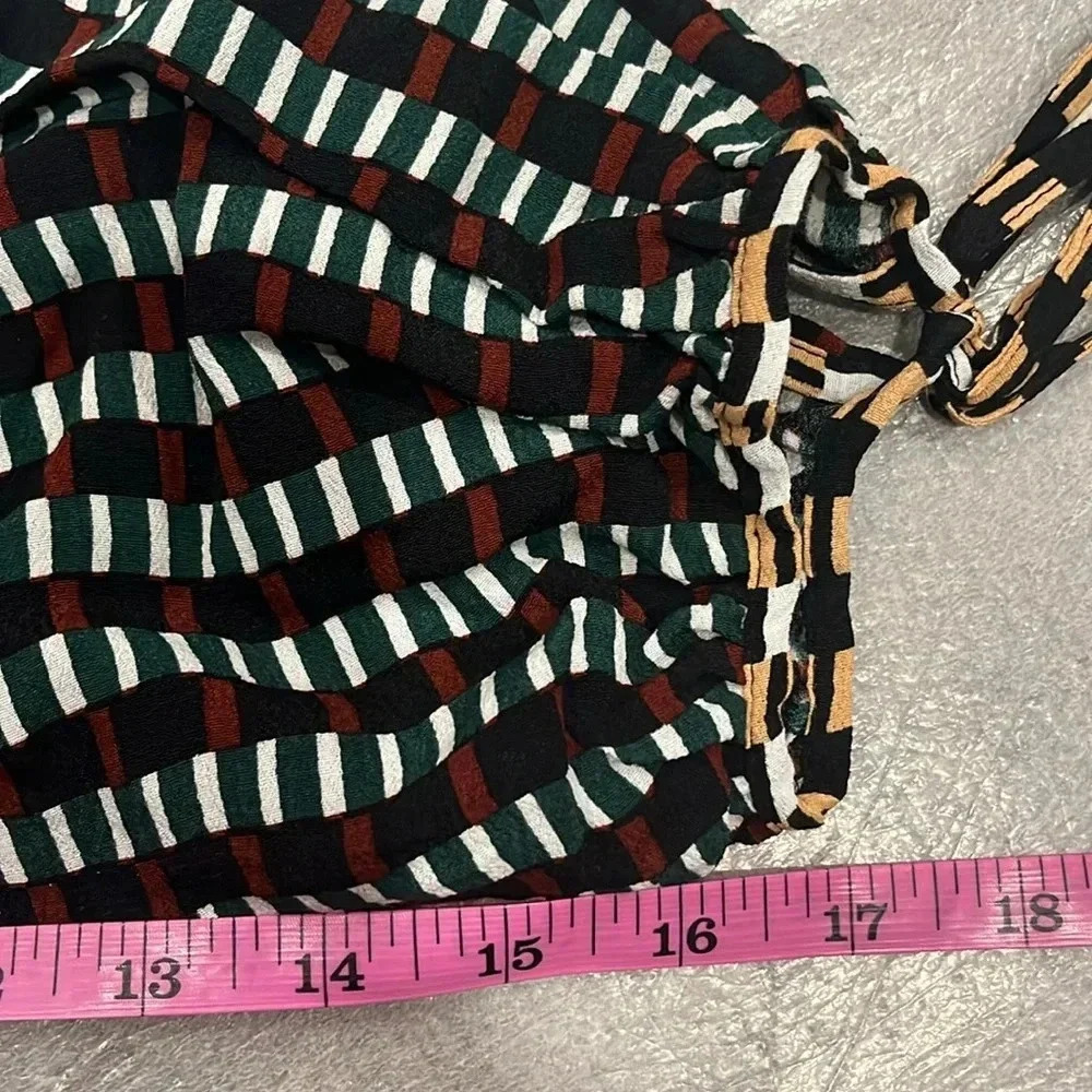 [US10]Anthropologie Maeve  Gianna Tunic V Neck Dress Geometric Print - Picture 7 of 7